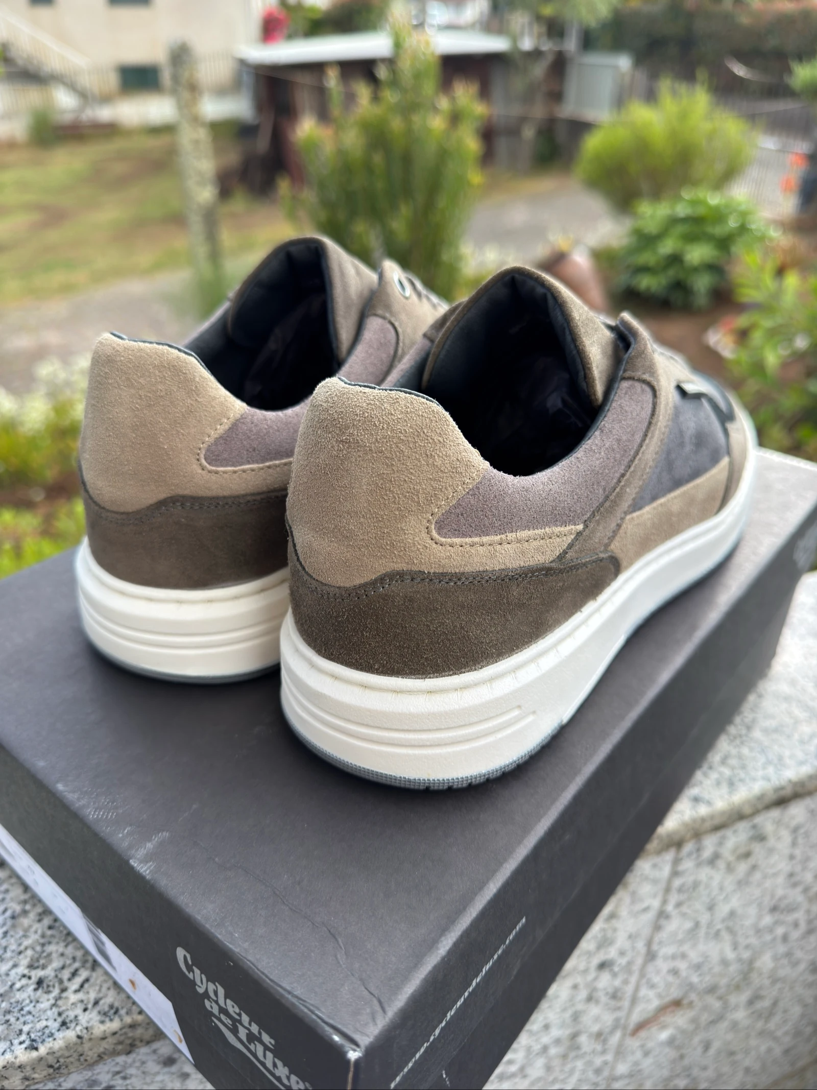 Anthracite suède sneakers – photo 2